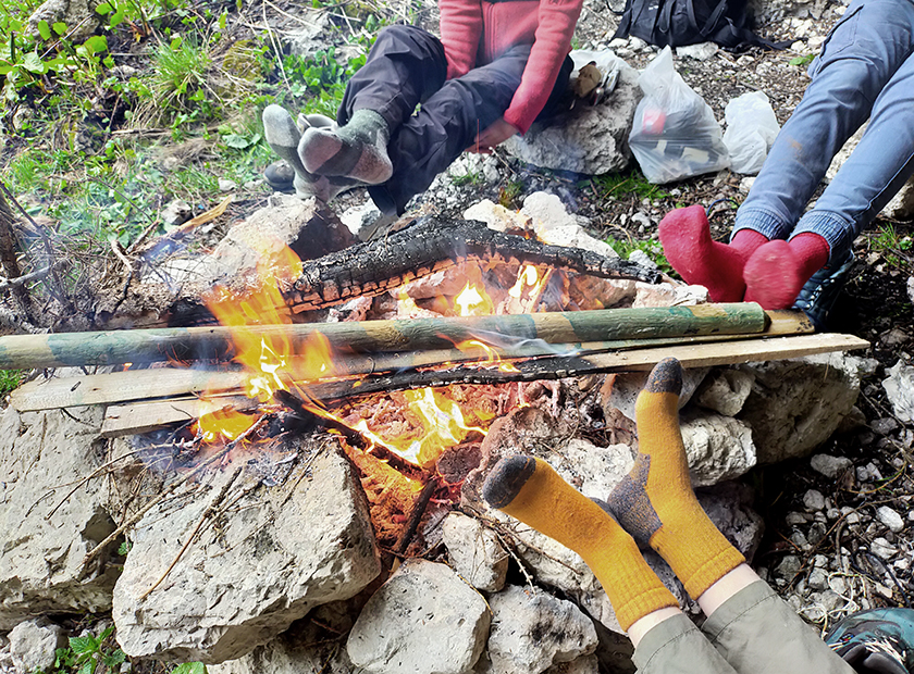 calze elbec da trekking bivacco trekking